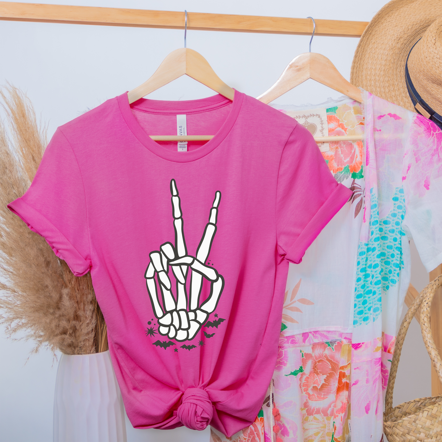 Skull peace bright
