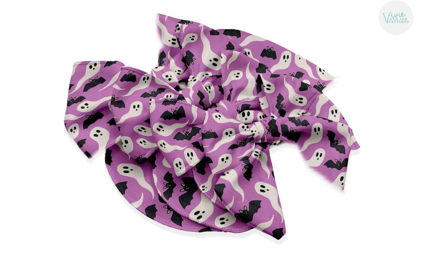 Purple ghost + bat
