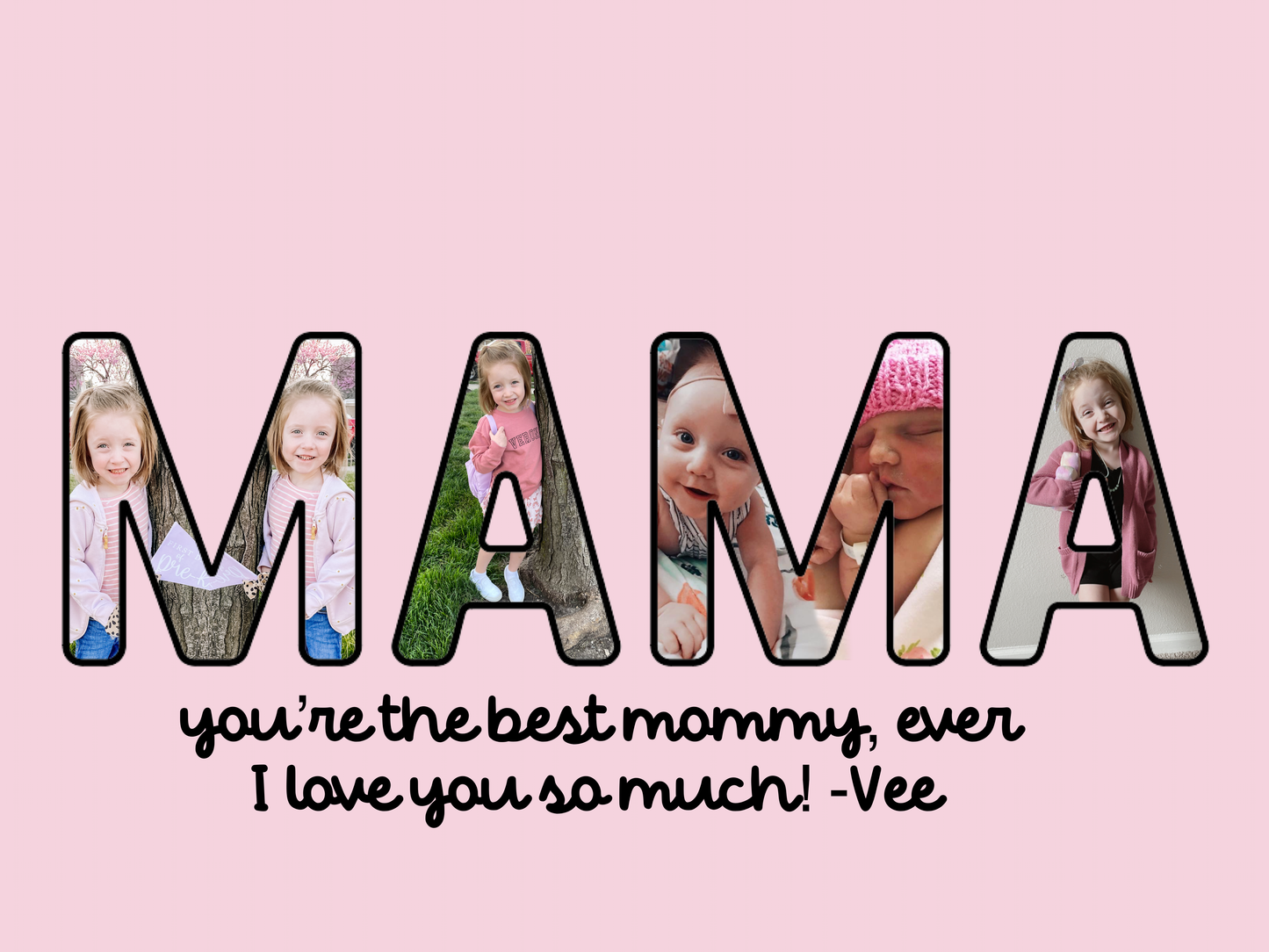 Personalized Mothers Day Card
