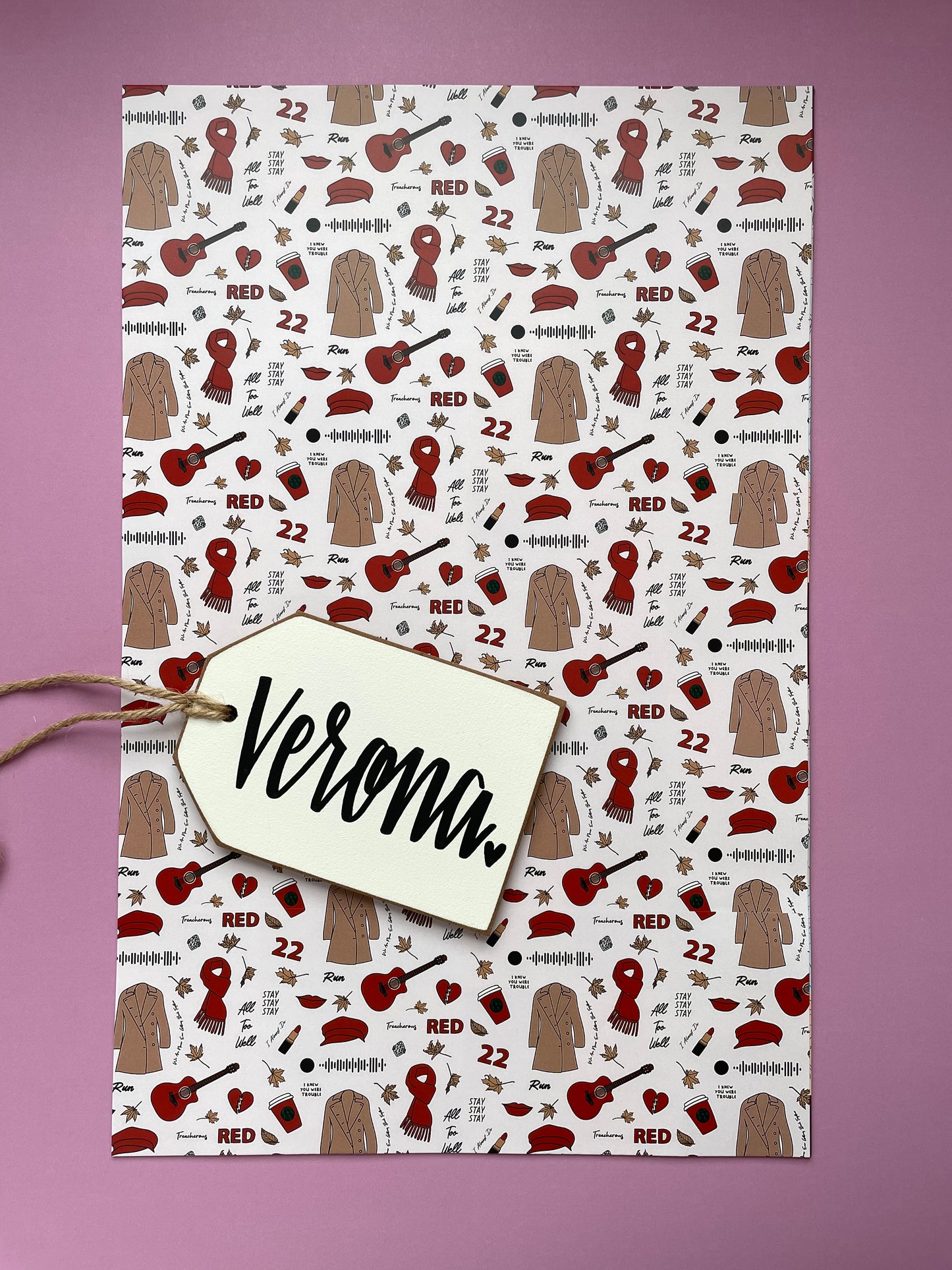 TS Wrapping Paper Sheets