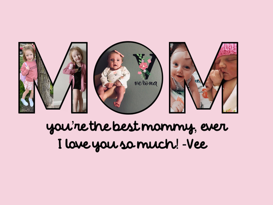 Personalized Mothers Day Card