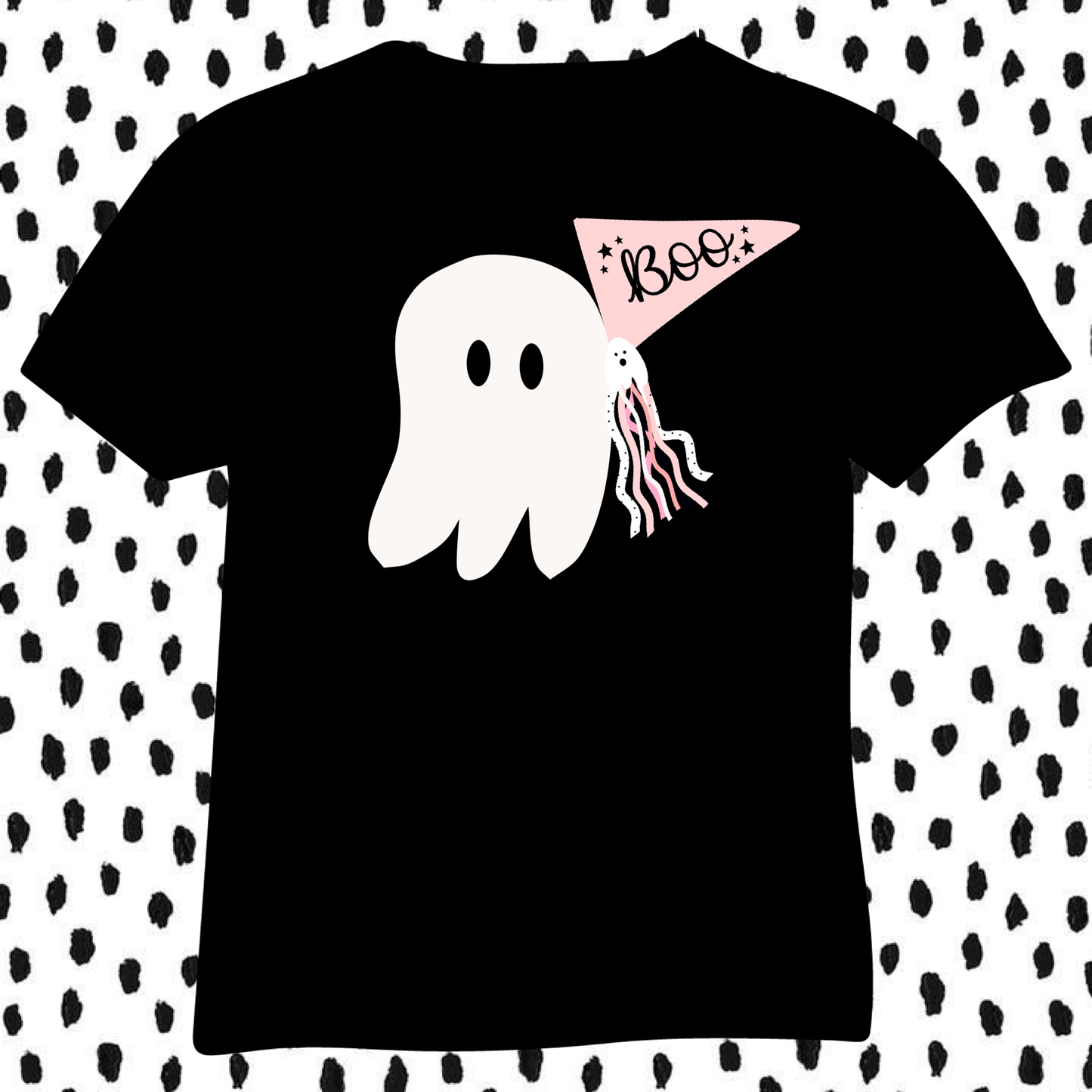 Ghost of Whimsy Boo Flag