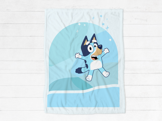 Blue Dog blanket